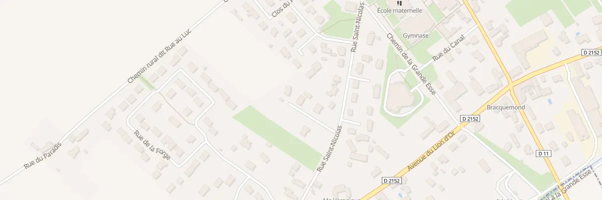 Plan du 376 Rue Saint-Nicolas à Loury