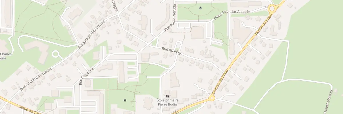 Plan du 16 Rue du Péry à Vierzon