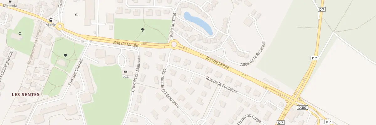 Plan du 3 Rue de la Fontaine à Bailly
