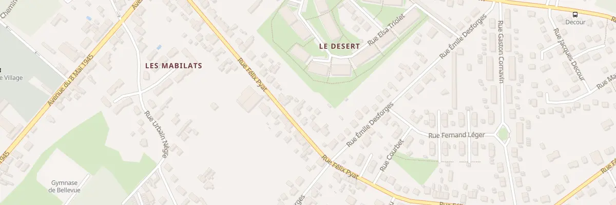 Plan du 47 Rue Félix Pyat à Vierzon