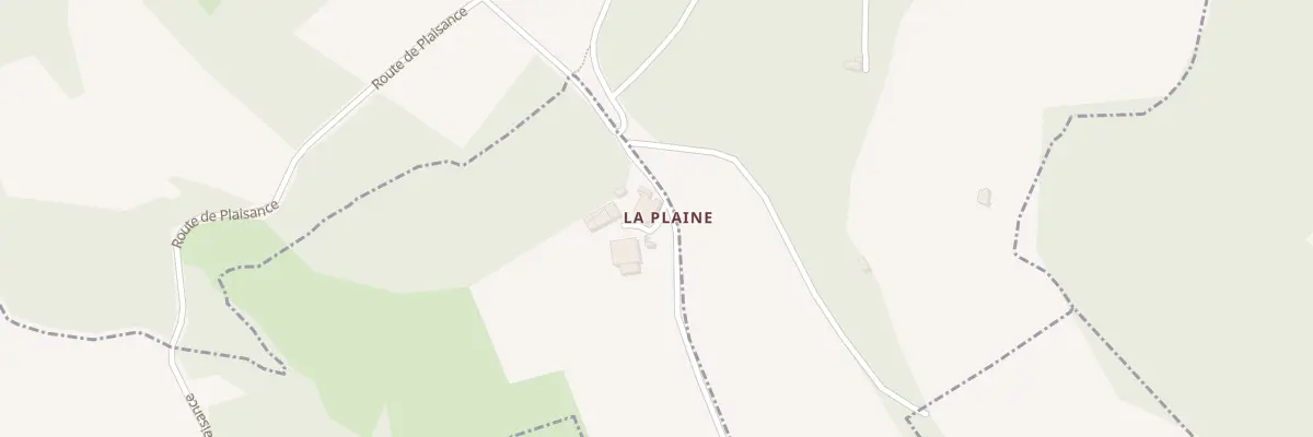 Plan du 5094 La Plaine à Causse-et-Diège