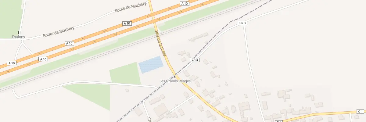 Plan du 2 Rue de la Butte à Forges-les-Bains