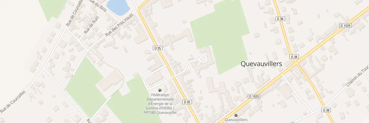 Plan du 22A Rue Sainneville à Quevauvillers