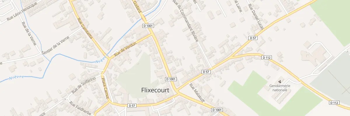 Plan du 23 Rue de la République à Flixecourt