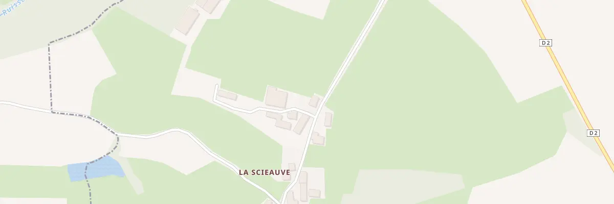 Plan du 4 La Sciauve à Nouzerines
