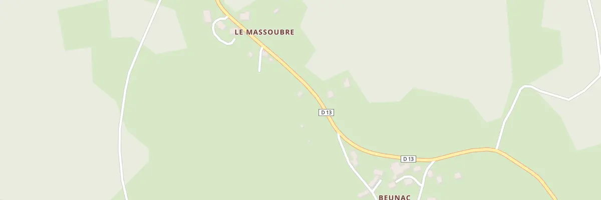 Plan du 5176 Les Champeaux à Saint-Merd-de-Lapleau