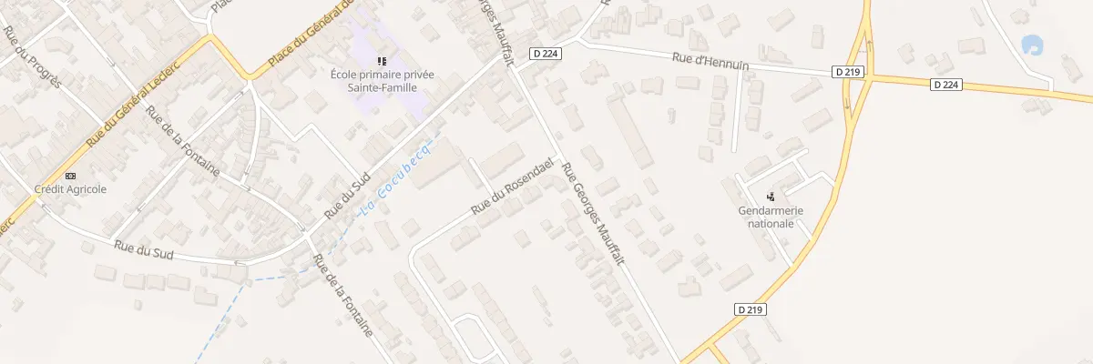 Plan du 21 Rue du Rosendael à Audruicq
