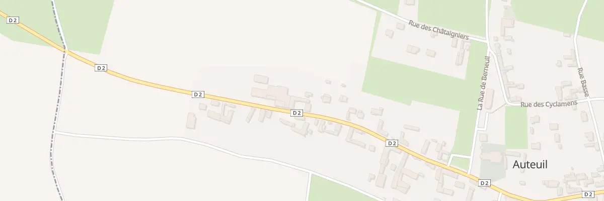 Plan du 2 Rue de Gournay à Auteuil
