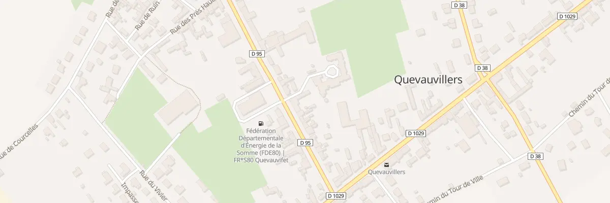 Plan du 18 Rue Sainneville à Quevauvillers