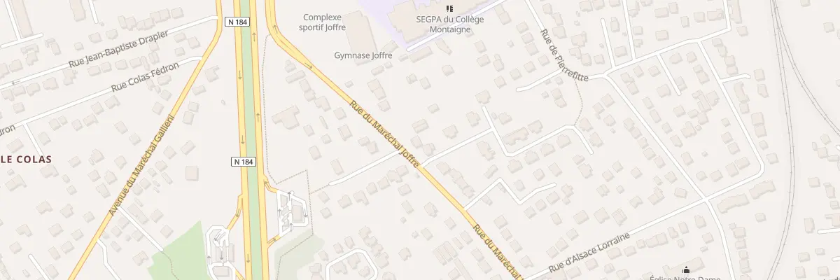 Plan du 42 Rue du Maréchal Joffre à Conflans-Sainte-Honorine