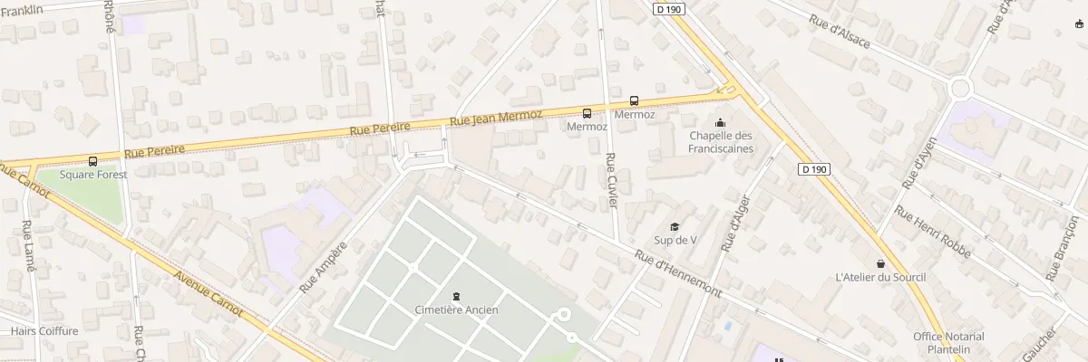 Plan du 32 Rue d’Hennemont à Saint-Germain-en-Laye