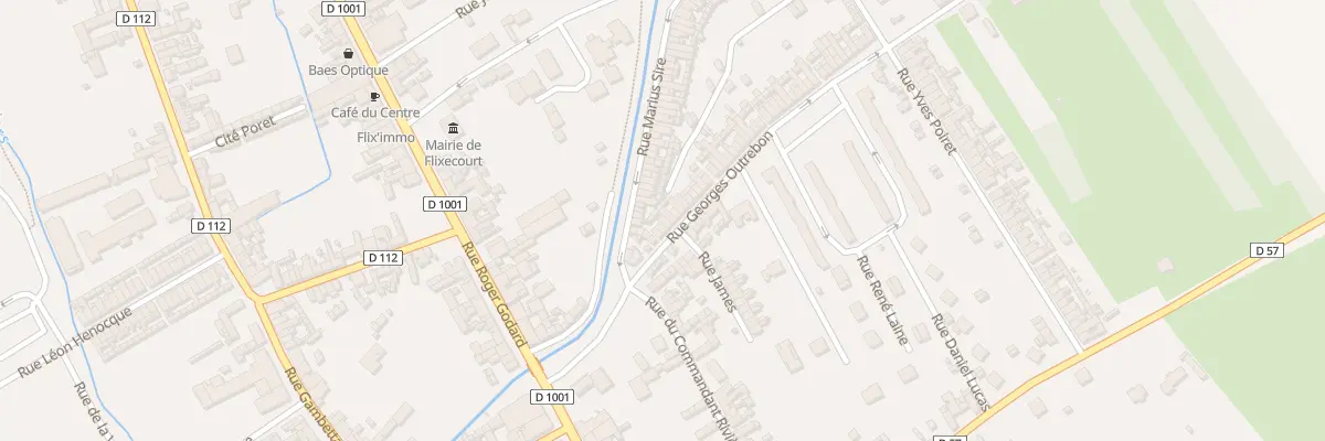 Plan du 8 Rue Georges Outrebon à Flixecourt