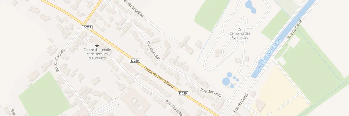 Plan du 184 Rue des Lilas à Audruicq