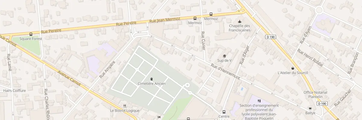 Plan du 25B Rue d’Hennemont à Saint-Germain-en-Laye