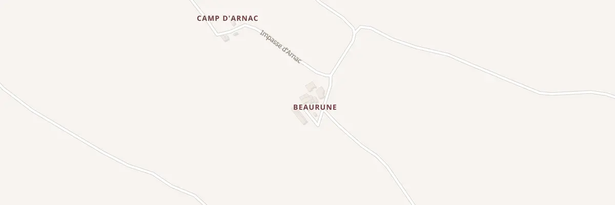 Plan du 4 Che de Baurune à Sieurac