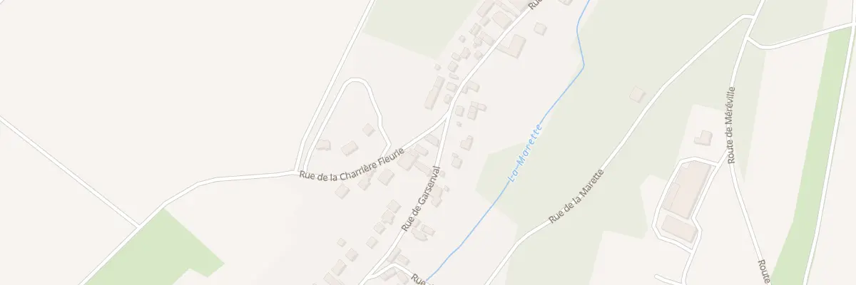 Plan du 356 Rue de Garsenval à Guillerval