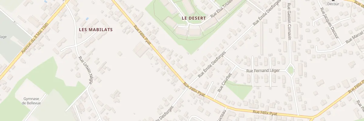 Plan du 51 Rue Félix Pyat à Vierzon