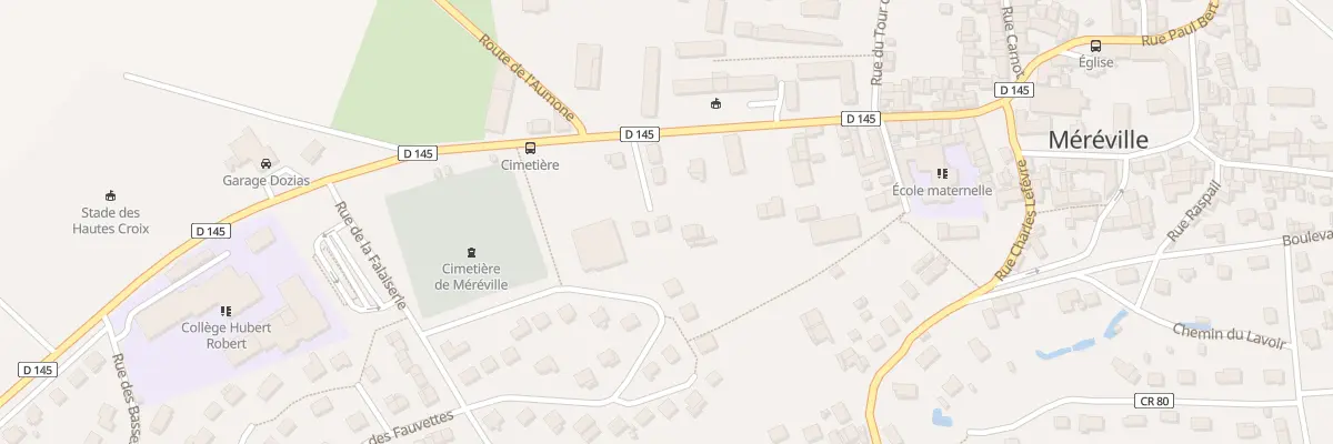 Plan du 5 Imp de Chartres au Mérévillois