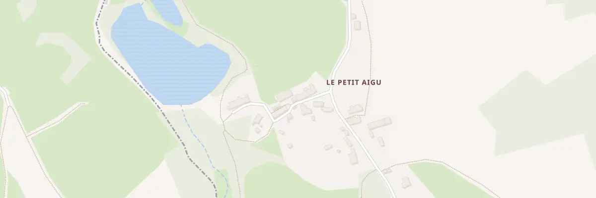 Plan du 9 Le Petit Aigu à Clugnat