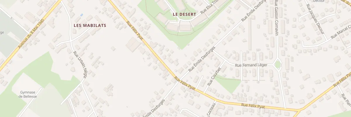 Plan du 53 Rue Félix Pyat à Vierzon
