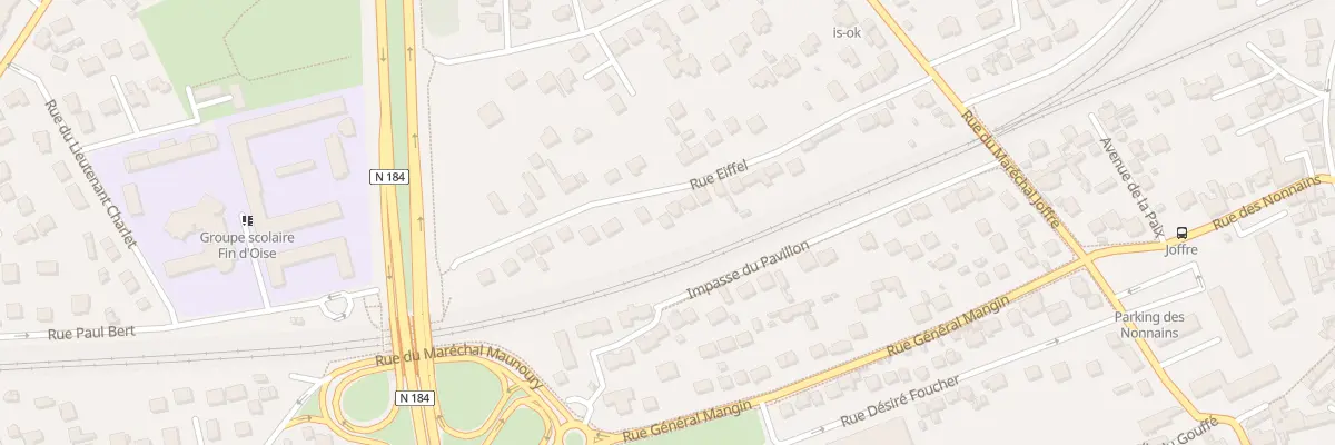 Plan du 21 Rue Eiffel à Conflans-Sainte-Honorine