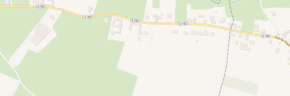 Plan du 58 Rue du Loquin à Thiembronne