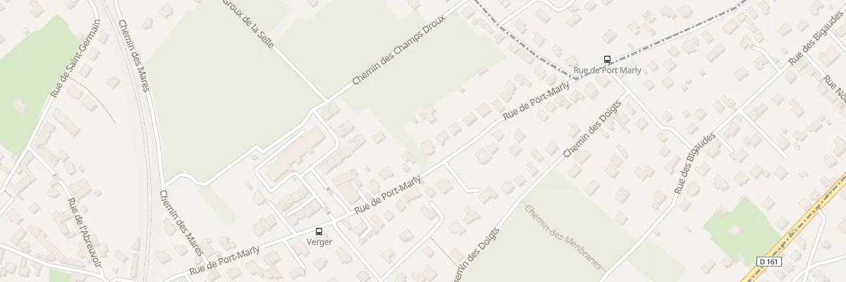 Plan du 39 Rue de Port-marly à Mareil-Marly