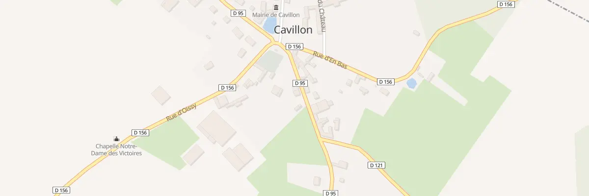 Plan du 5015 Rue de Briquemesnil à Cavillon