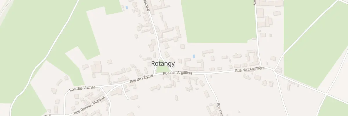 Plan du 1 Rue de l’Argillière à Rotangy