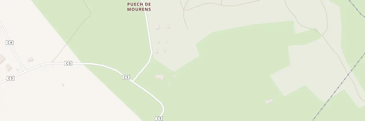 Plan du 5034C Les Bugarels à Rouffiac