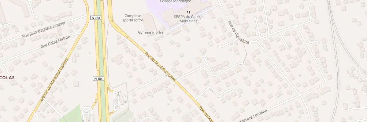 Plan du 52 Rue du Maréchal Joffre à Conflans-Sainte-Honorine