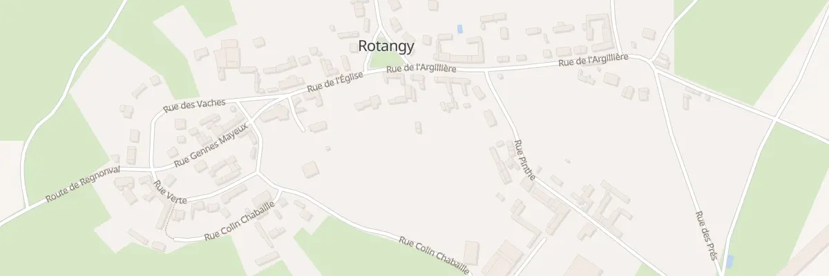 Plan du 2B Rue de l’Argillière à Rotangy