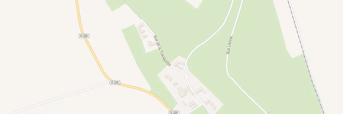Plan du 16 Rue de la Tranquillité à Acquin-Westbécourt