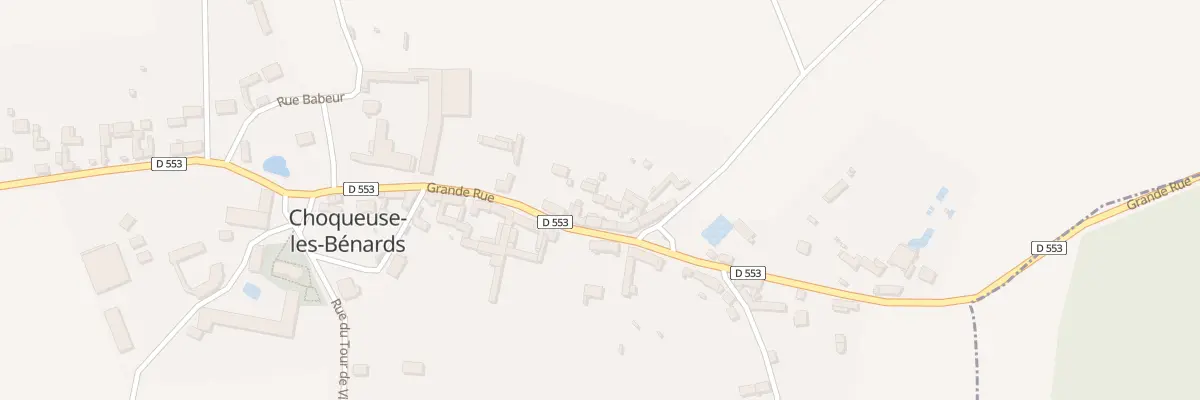Plan du 23 Gr Grande Rue à Choqueuse-les-Bénards