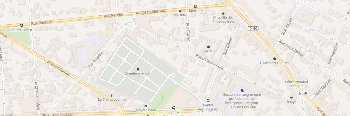 Plan du 23 Rue d’Hennemont à Saint-Germain-en-Laye