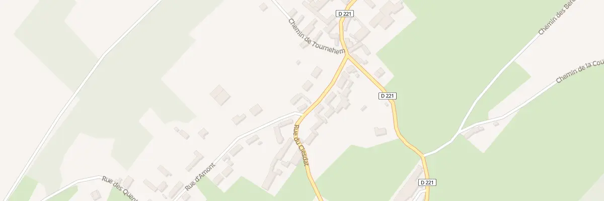 Plan du 8 Rue d’Amont à Mentque-Nortbécourt
