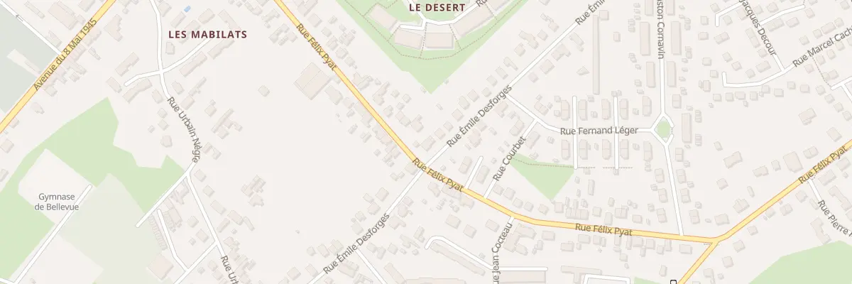 Plan du 31 Rue Emile Desforges à Vierzon