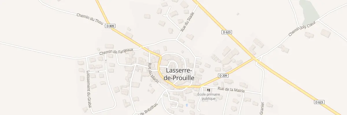 Plan du 26 Rue Grand Rond à Lasserre-de-Prouille