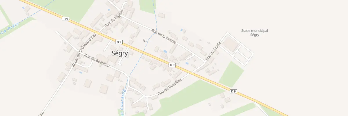 Plan du 11 Rue de Mareuil sur Arnon à Ségry
