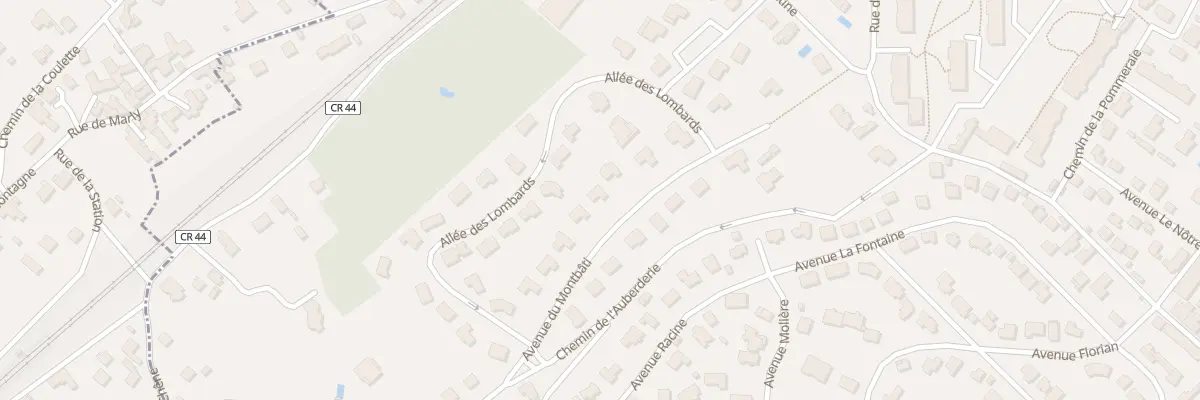 Plan du 13 Av du Montbati à Marly-le-Roi