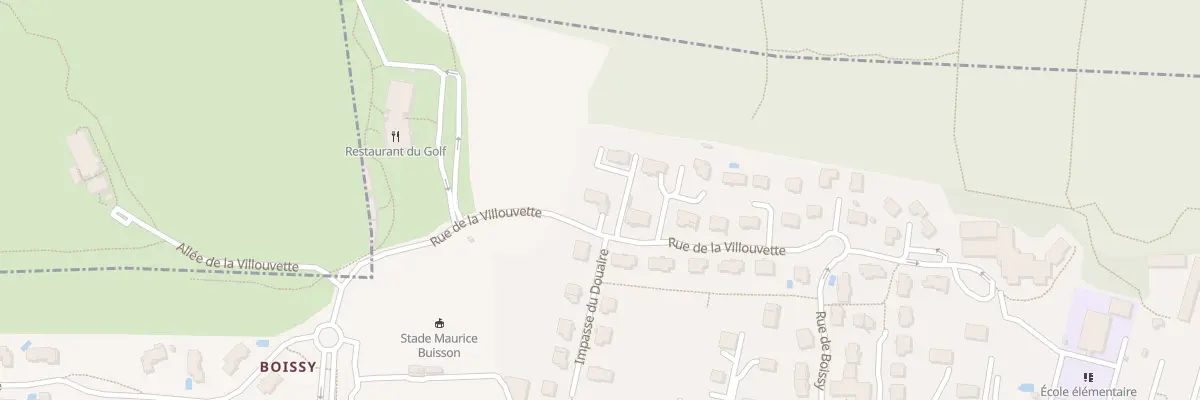 Plan du 3 Rue de la Villouvette à Forges-les-Bains