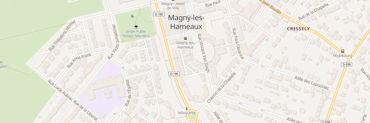 Plan du 10 Rue Vincent Van Gogh à Magny-les-Hameaux