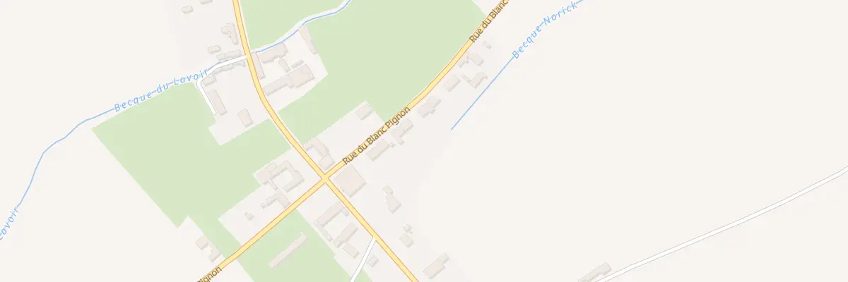 Plan du 1318 Rue du Blanc Pignon à Zutkerque