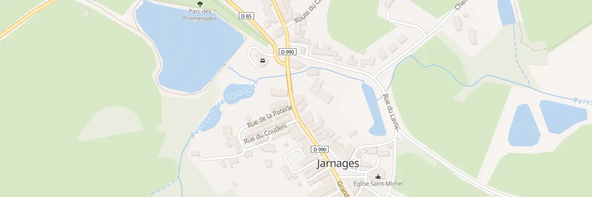 Plan du 1 Gr Grand Rue à Jarnages