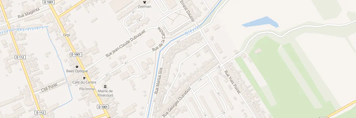 Plan du 69 Rue Marius Sire à Flixecourt