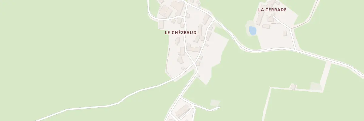 Plan du 5030 Le Chézeaud à Jalesches