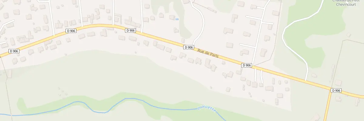 Plan du 54 Rue de Paris à Saint-Rémy-lès-Chevreuse