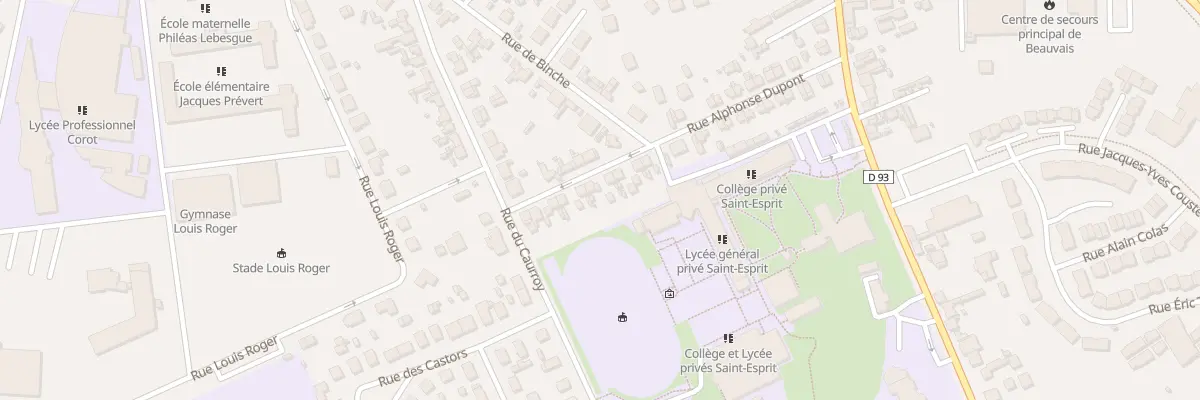 Plan du 41 Rue Alphonse Dupont à Beauvais