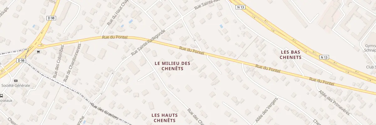Plan du 69 Rue Pontel à Saint-Germain-en-Laye