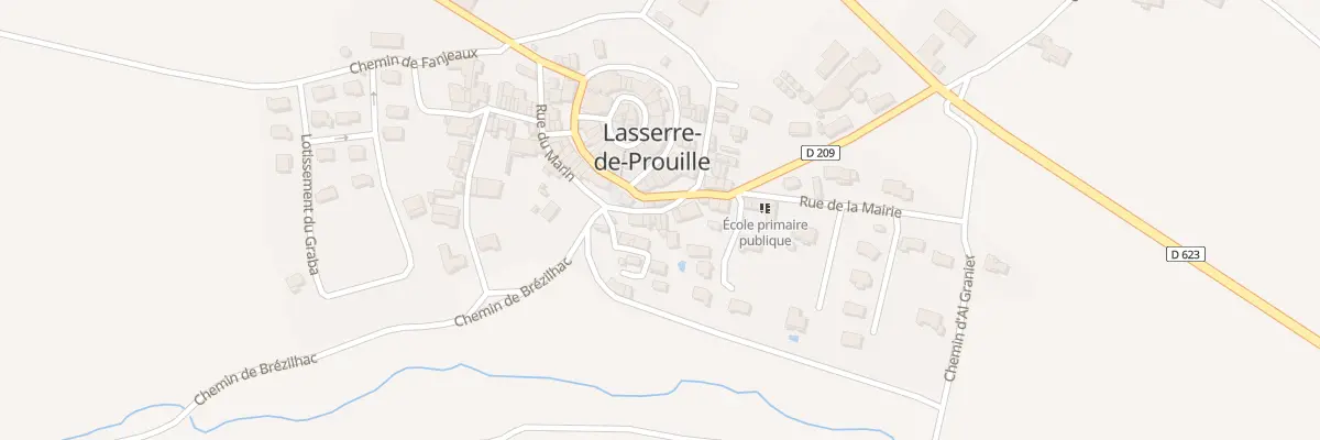 Plan du 6 Rue Notre Dame à Lasserre-de-Prouille